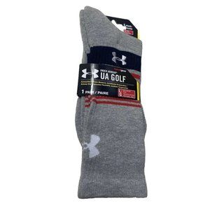 BRAND NEW Under Armour Mens Performance Golf UA Socks - Size Large